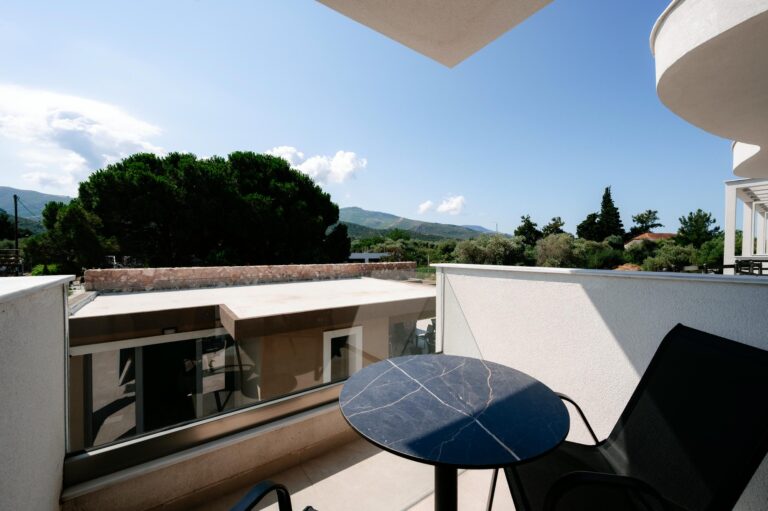 Private balcony